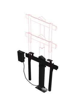 ST720R TV LIFT ROTATABLE + KL